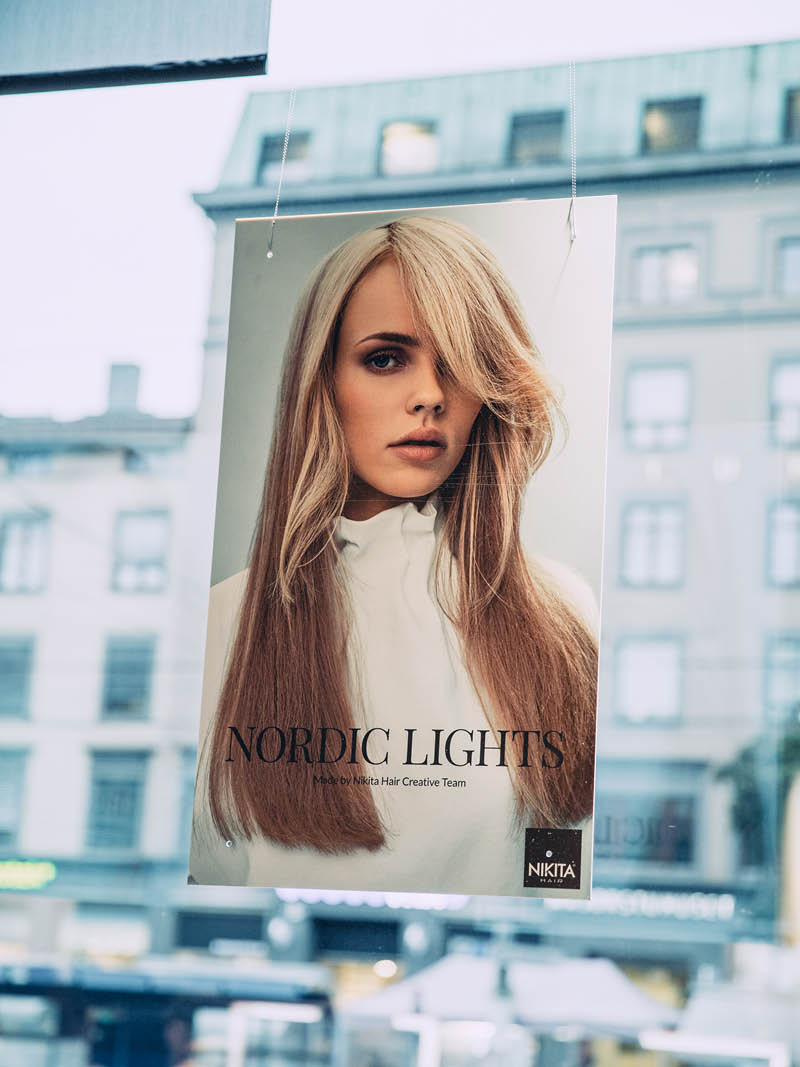 Plakat med Nordic Lights