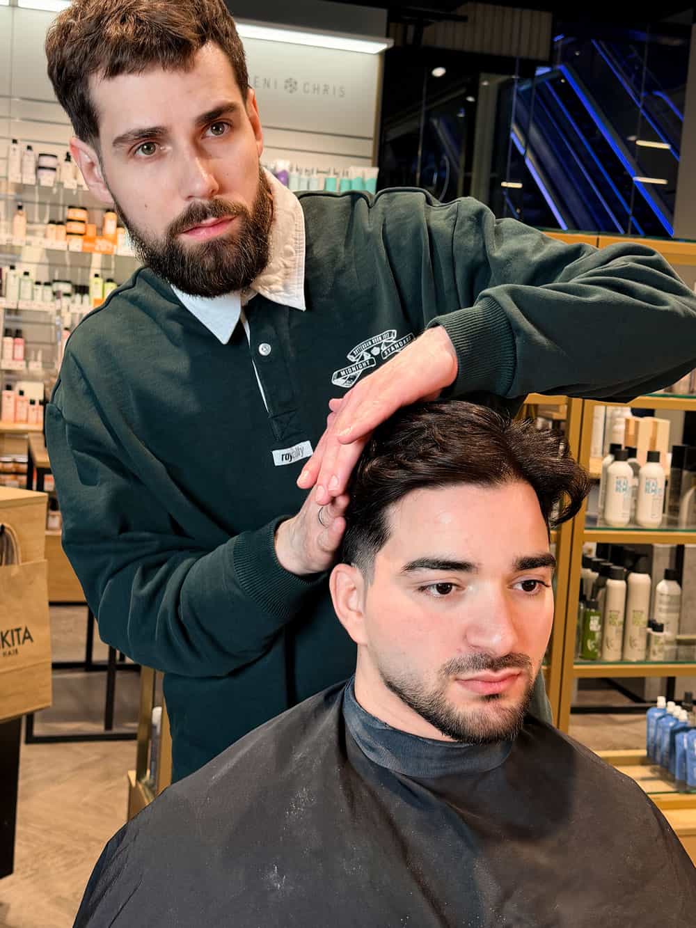 Adi Sakic – frisør ved Nikita Hair Værstetorvet og representant for Norge under OMC Hairworld 2025 i Paris.