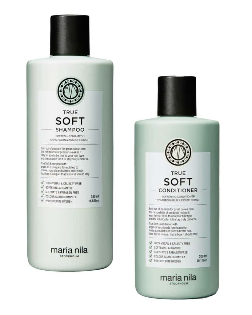 Maria Nila True Soft shampoo og balsam for tørt hår