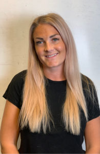Sara Witedal, frisør på Nikita Hair Byporten i Oslo